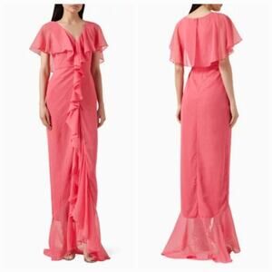 YAURA Isioma Dress in Pink Size 12
